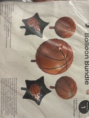 Basketball Balloon Party Pack